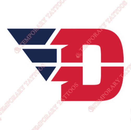 Dayton Flyers Customize Temporary Tattoos Stickers NO.4224